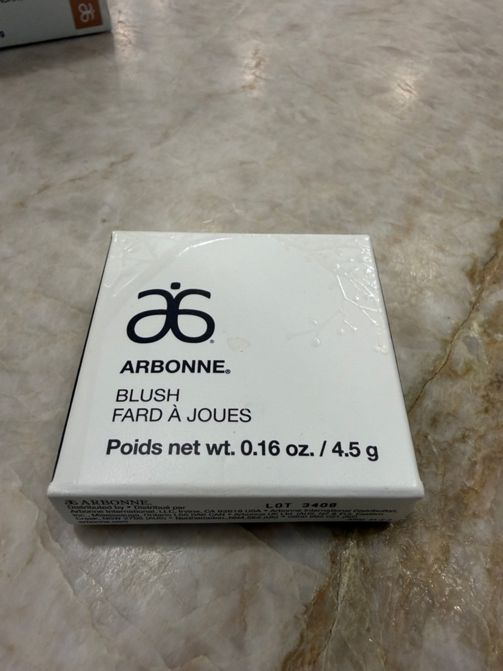 NIB-Arbonne Blush Compact — Sunset